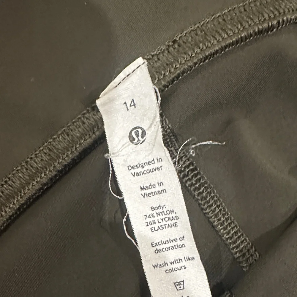 Lululemon Athletica Olive Leggings - Picture 2 of 5